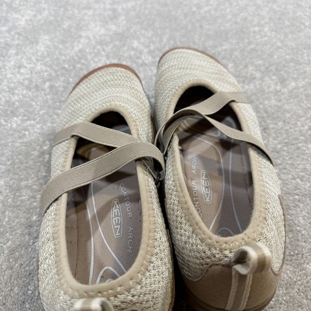 KEEN Hush Knit MJ Maryjane Flats Water Shoes Mesh NWOT 7.5 Granola Gorpcore - Picture 8 of 12